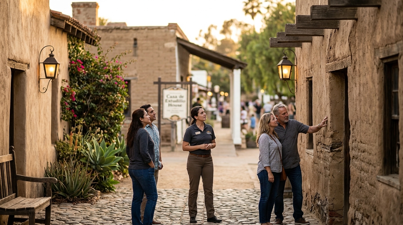 Historic Sites on an Old Town San Diego Walking Tour