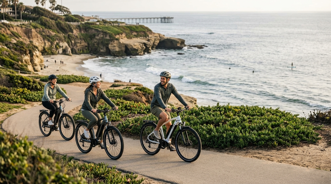 Where to Rent an E-Bike Tour in San Diego: La Jolla & Beyond