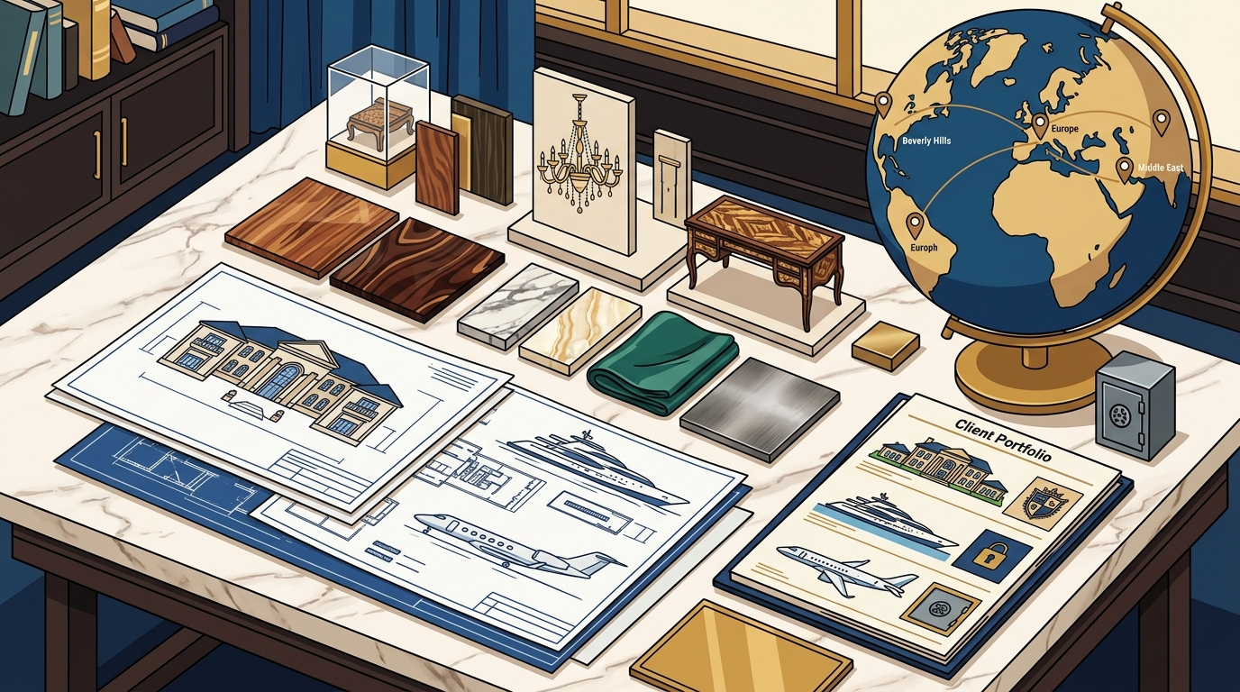 Who Designs Interiors for Ultra-Luxury Properties and Commercial