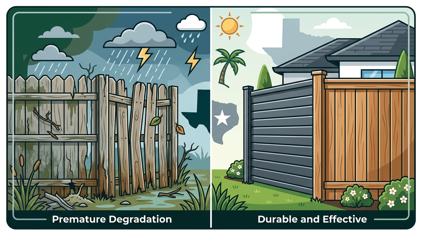 Best Privacy Fence Materials for Fort Bend County Homes
