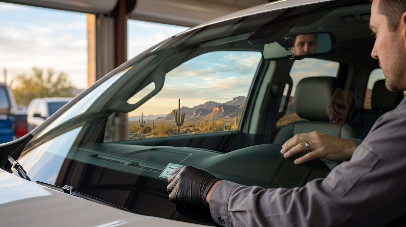 Windshield Replacement Process in Tucson: Estimate to Install