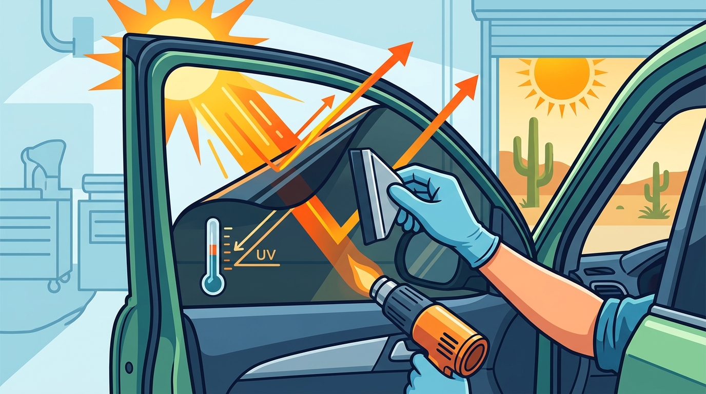 Professional Vehicle Window Tinting in Tucson: AZ Laws & Guide