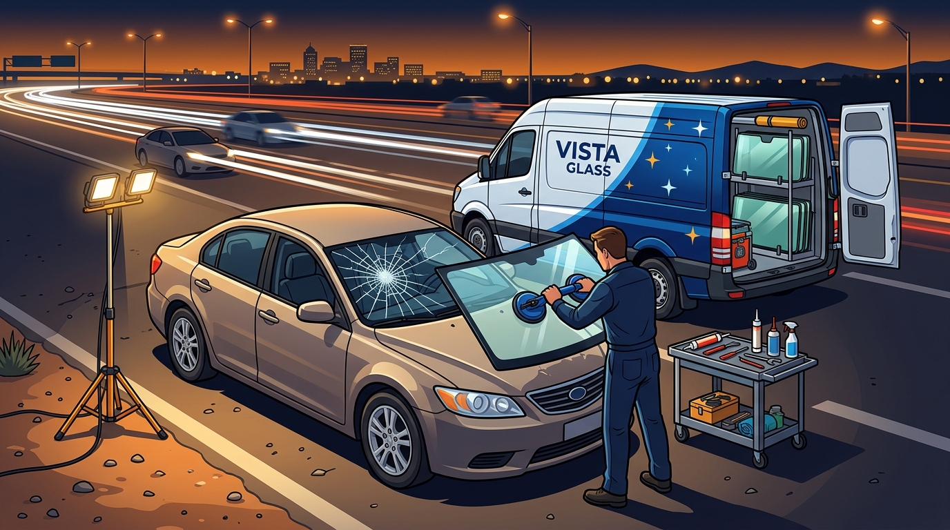24/7 Emergency Windshield Replacement in Tucson: What to Expect