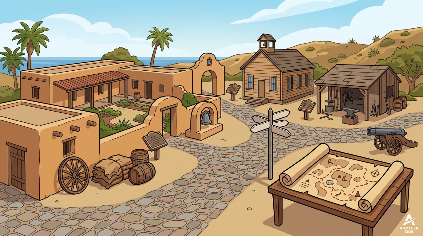 Historic Sites on an Old Town San Diego Walking Tour