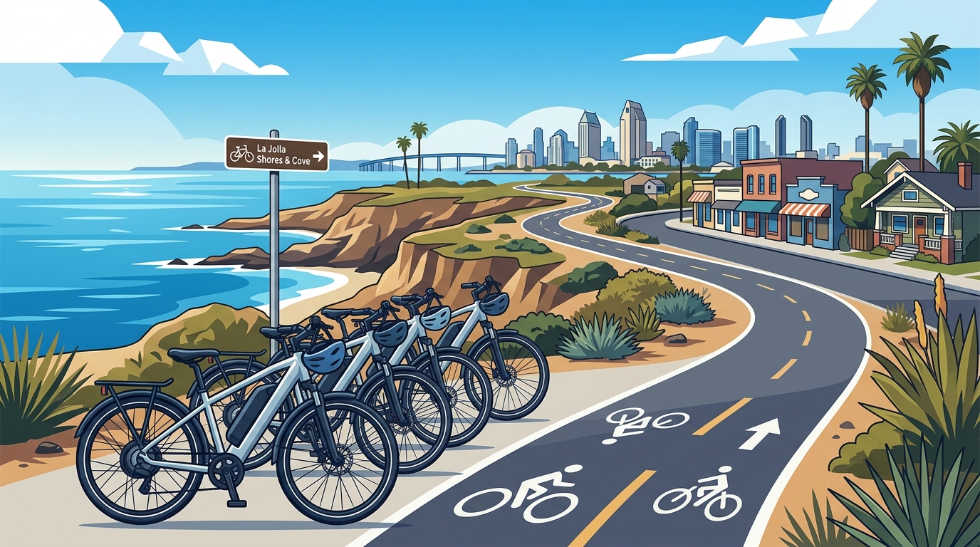Where to Rent an E-Bike Tour in San Diego: La Jolla & Beyond