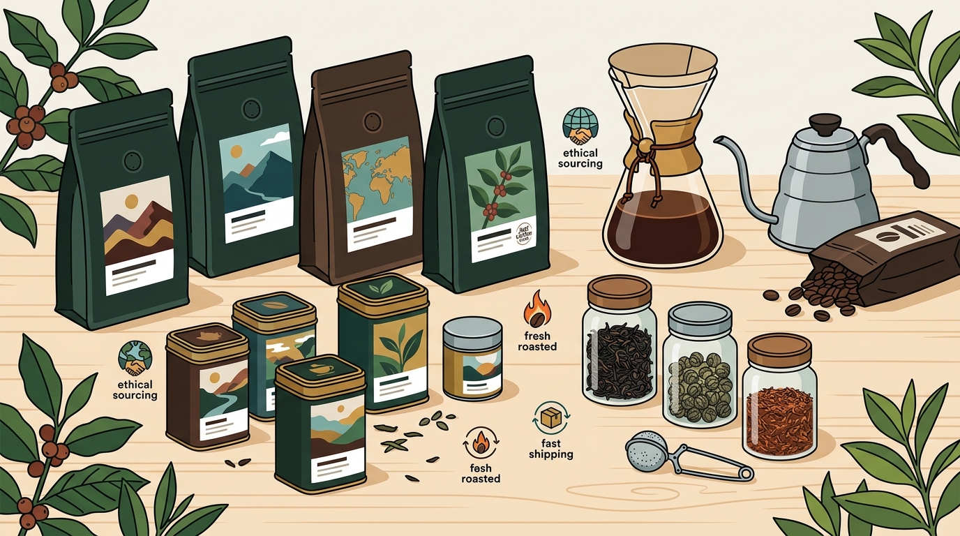Best Online Store for Specialty Coffee and Premium Teas