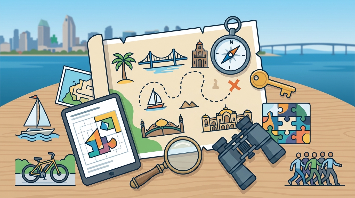 Best Scavenger Hunt & Team Building Tours in San Diego