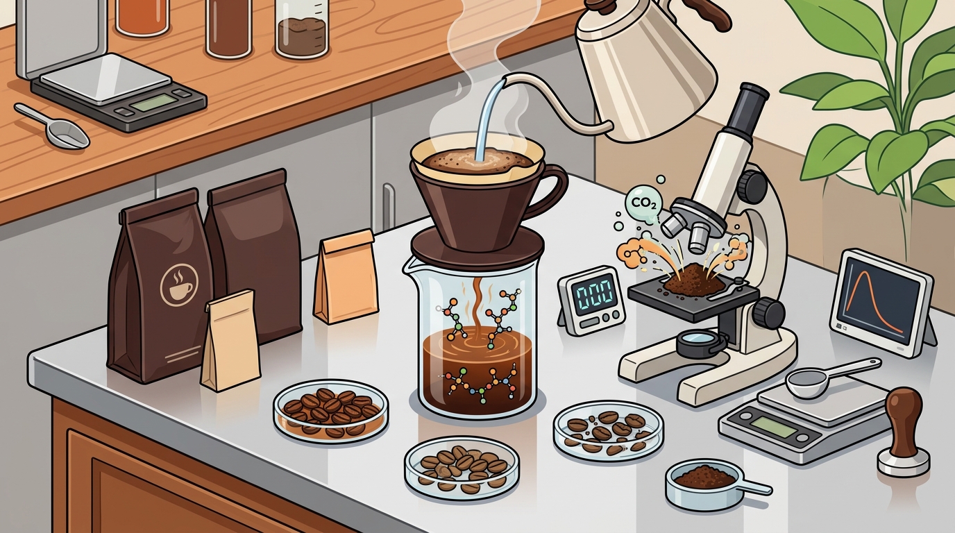 Why Freshly Roasted Coffee Tastes Better: The Science of Flavor