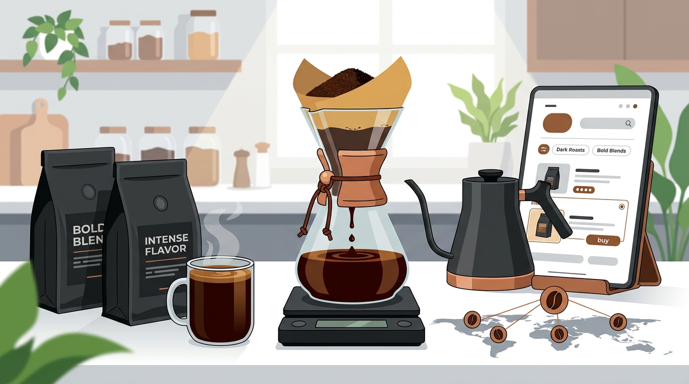 Where to Buy Bold Coffee Blends Online for Intense Flavor
