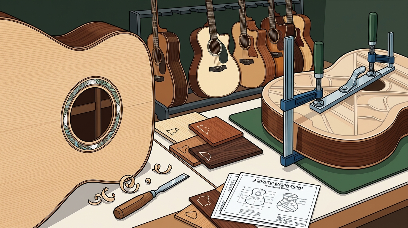 Benefits of Buying a Custom Acoustic Guitar: Tone & Craftsmain