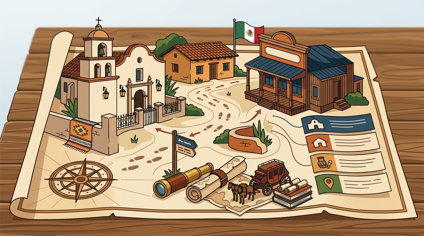 Historic Sites on an Old Town San Diego Walking Tour