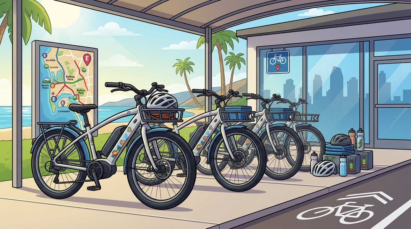 Where to Rent an E-Bike Tour in San Diego: La Jolla & Beyond