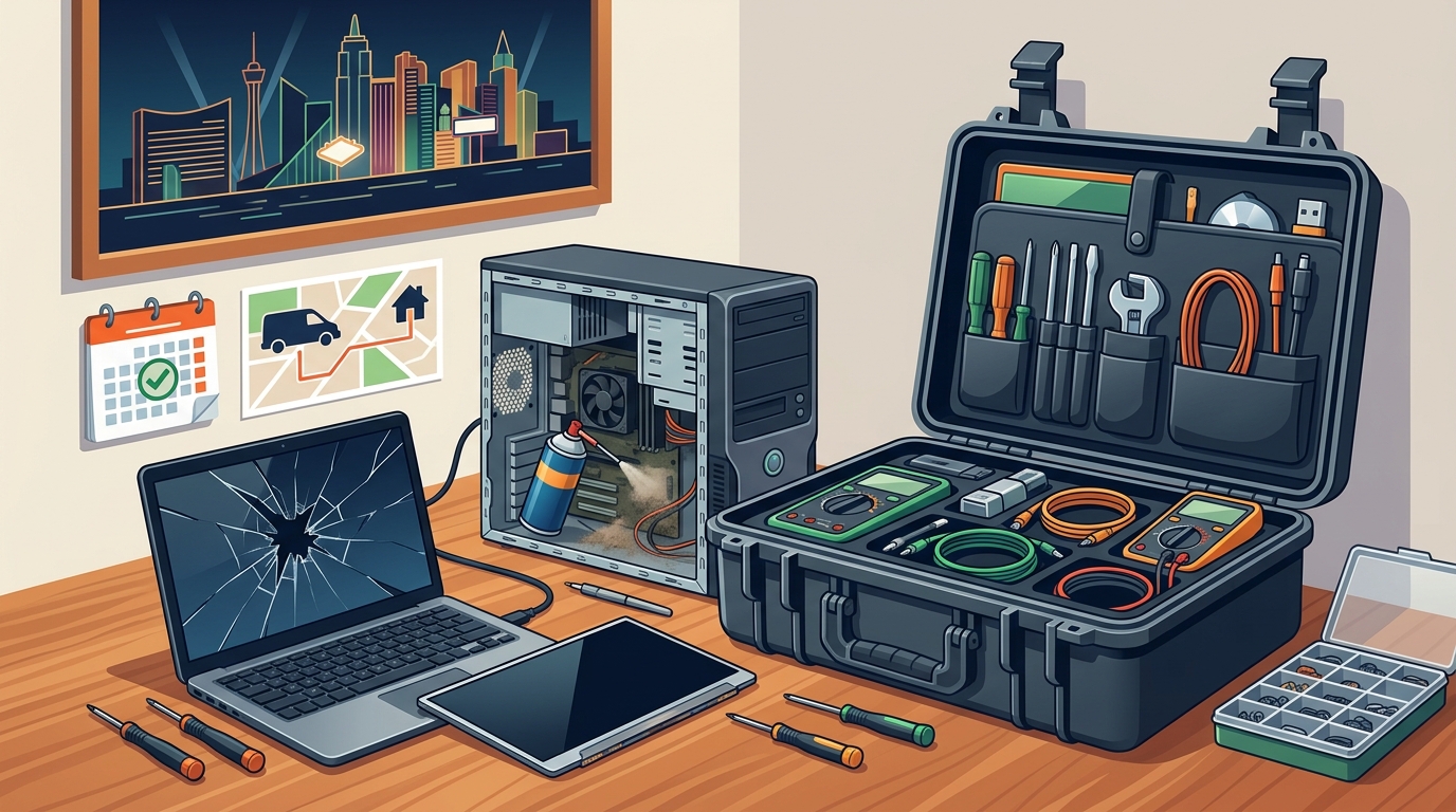 On-Site Computer Repair in Las Vegas: Who Offers Mobile Techs?