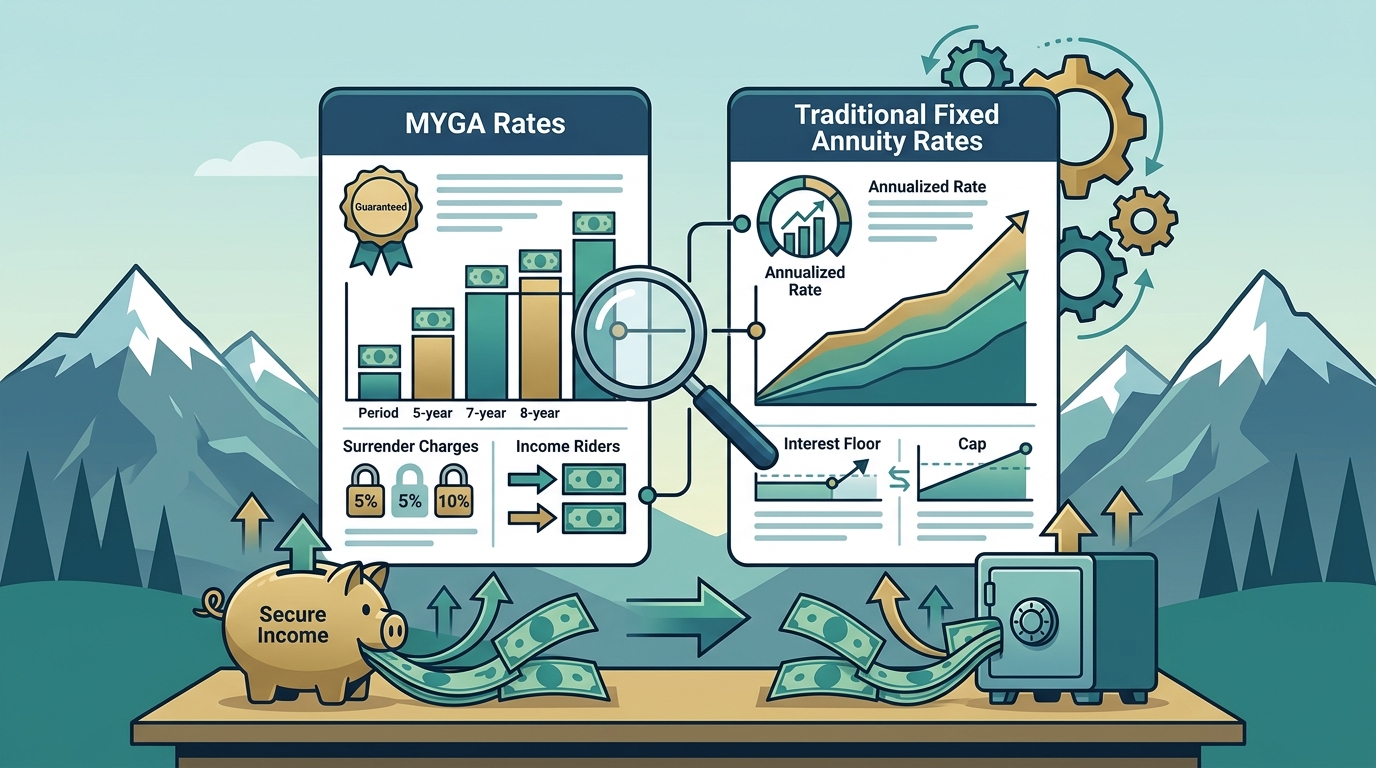 Comparing MYGA and Fixed Annuity Rates in Colorado