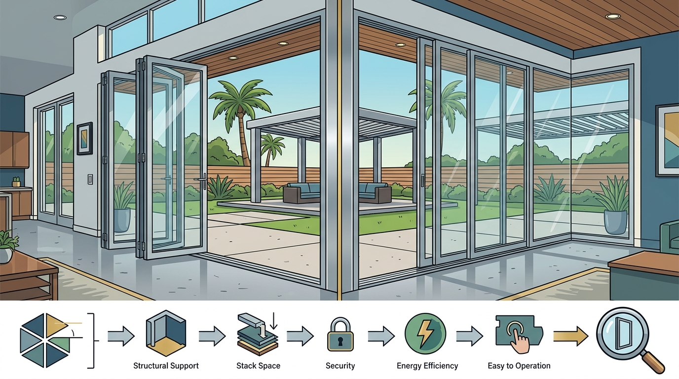Bi-Fold vs Multi-Slide Doors: Key Differences & Benefits