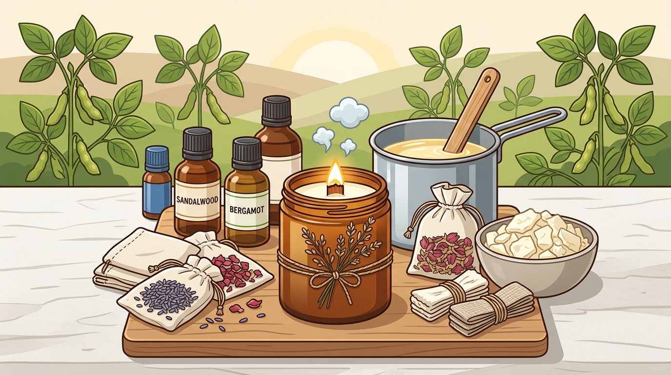 Can I Make Eco-Friendly Candles with Soy Wax?