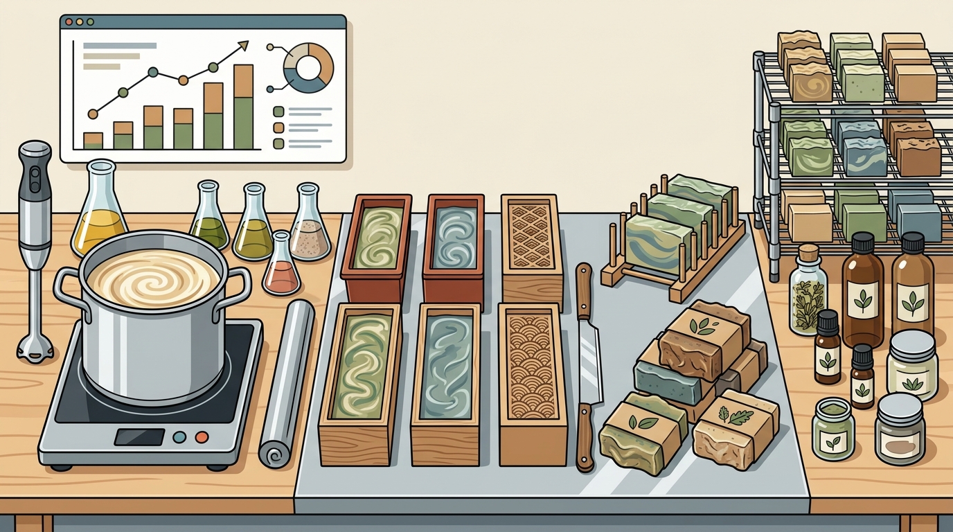 Start a Small Soap-Making Business: 7 Essential Steps