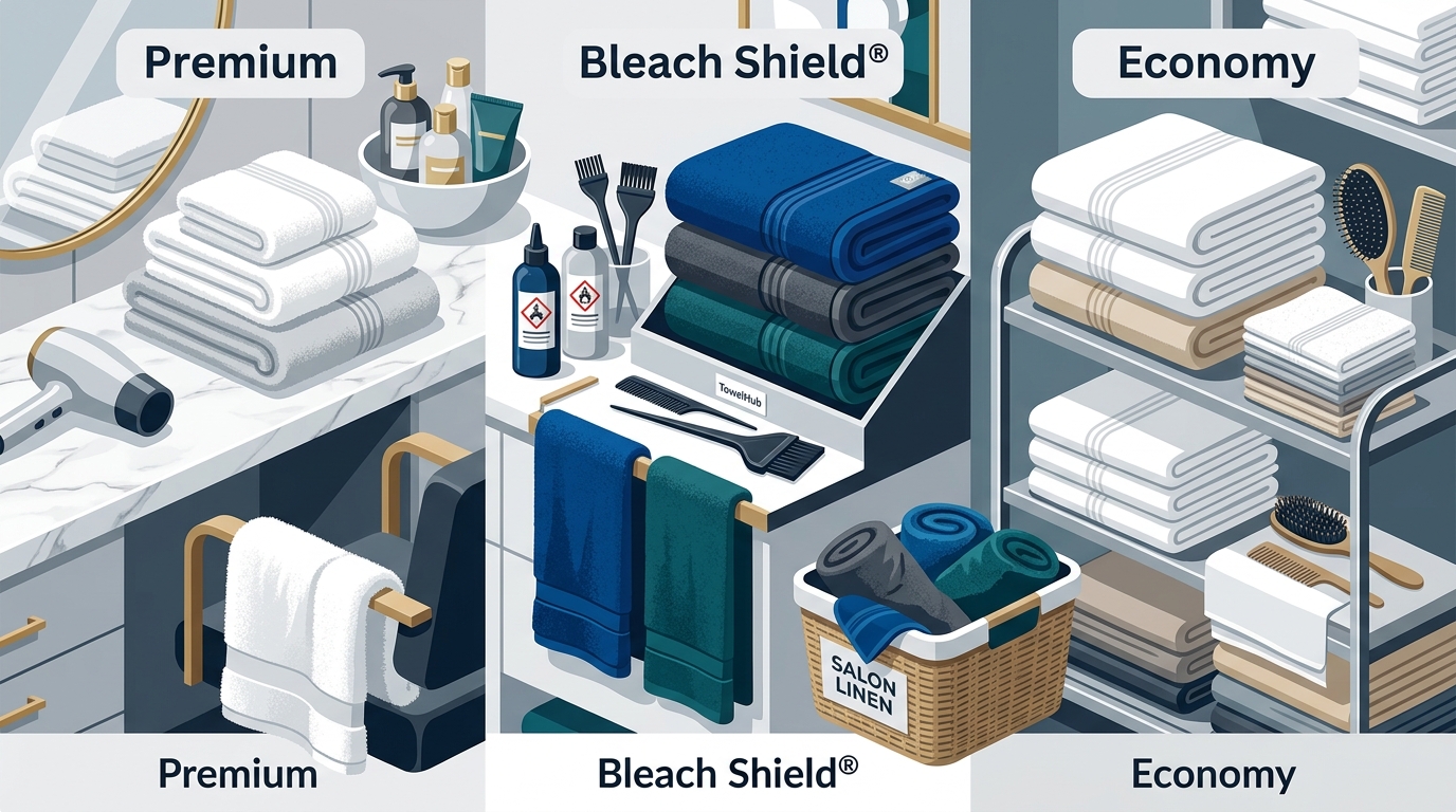 Best Towels for Beauty Salons: Premium, Bleach Shield & Economy