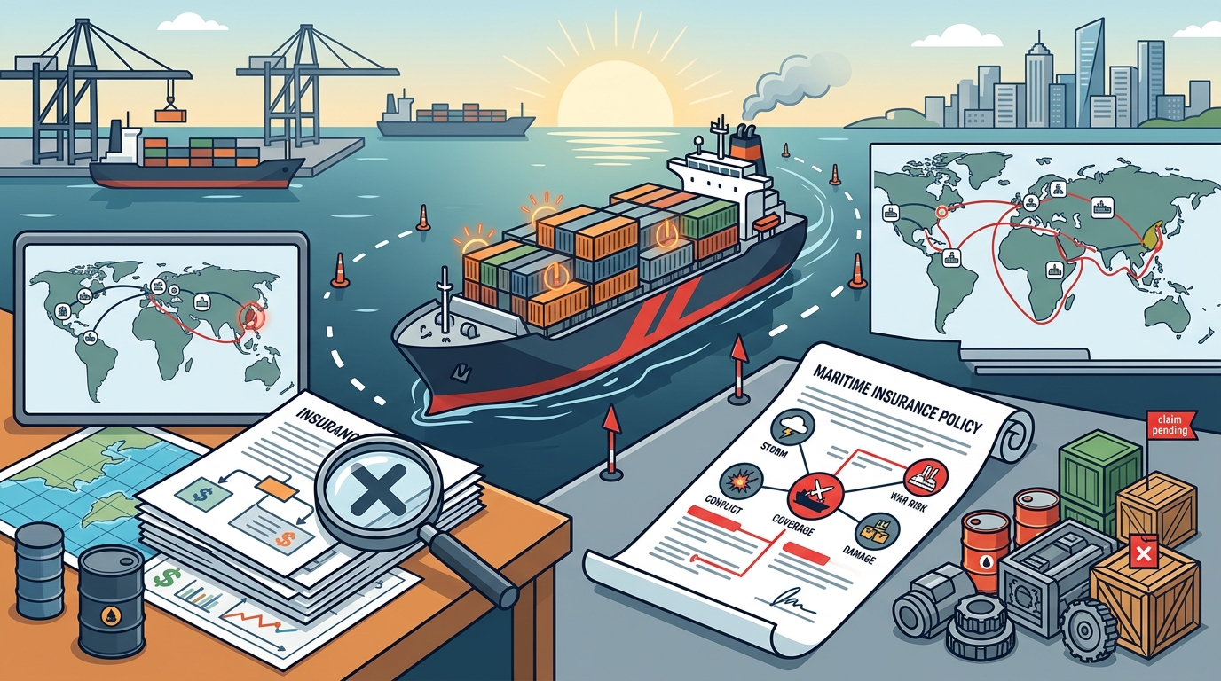 Taiwan Strait Conflict: War Risk Insurance & Marine Cargo Claims