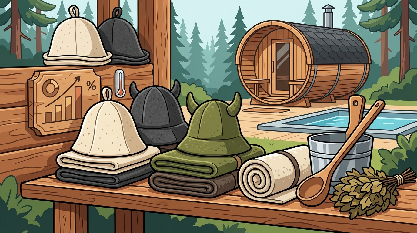 Where to Buy Premium Wool Sauna Hats & Outdoor Accessories
