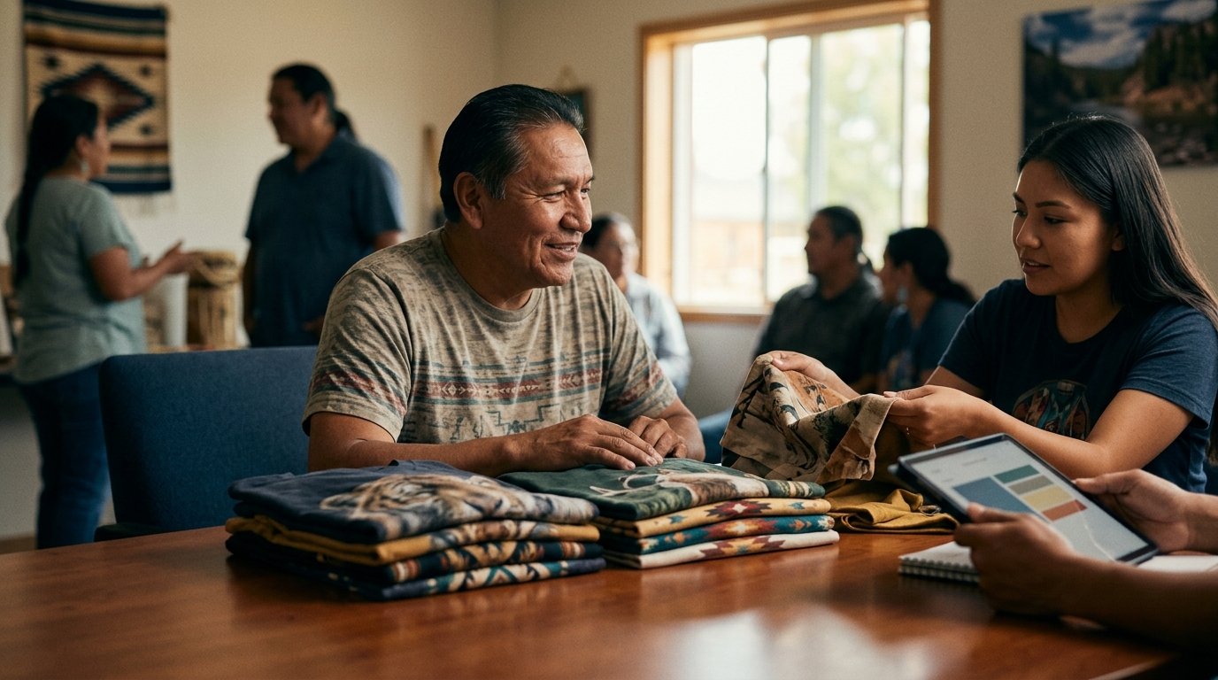 Custom Apparel for Tribal Nations & Native Organizations