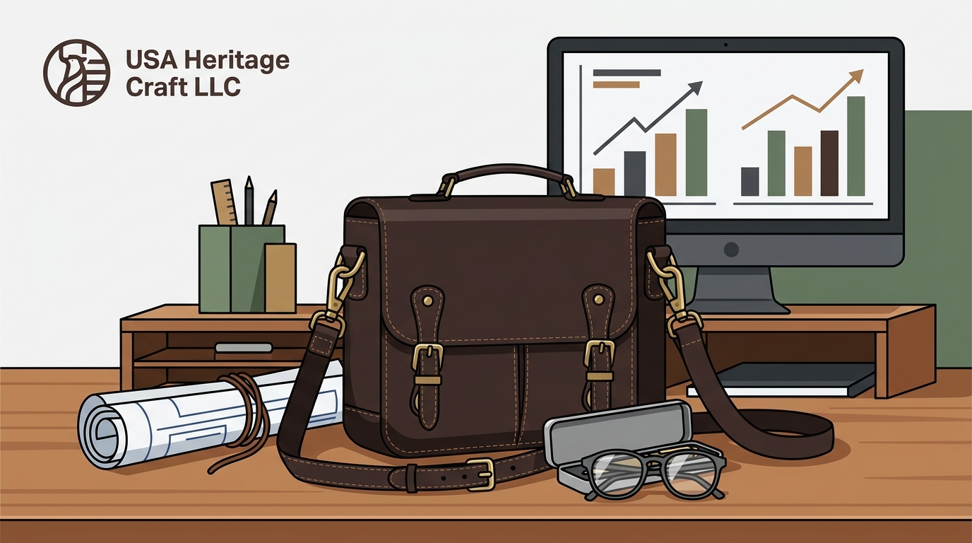 Best Leather Crossbody Bags for Everyday Carry | USA Heritage