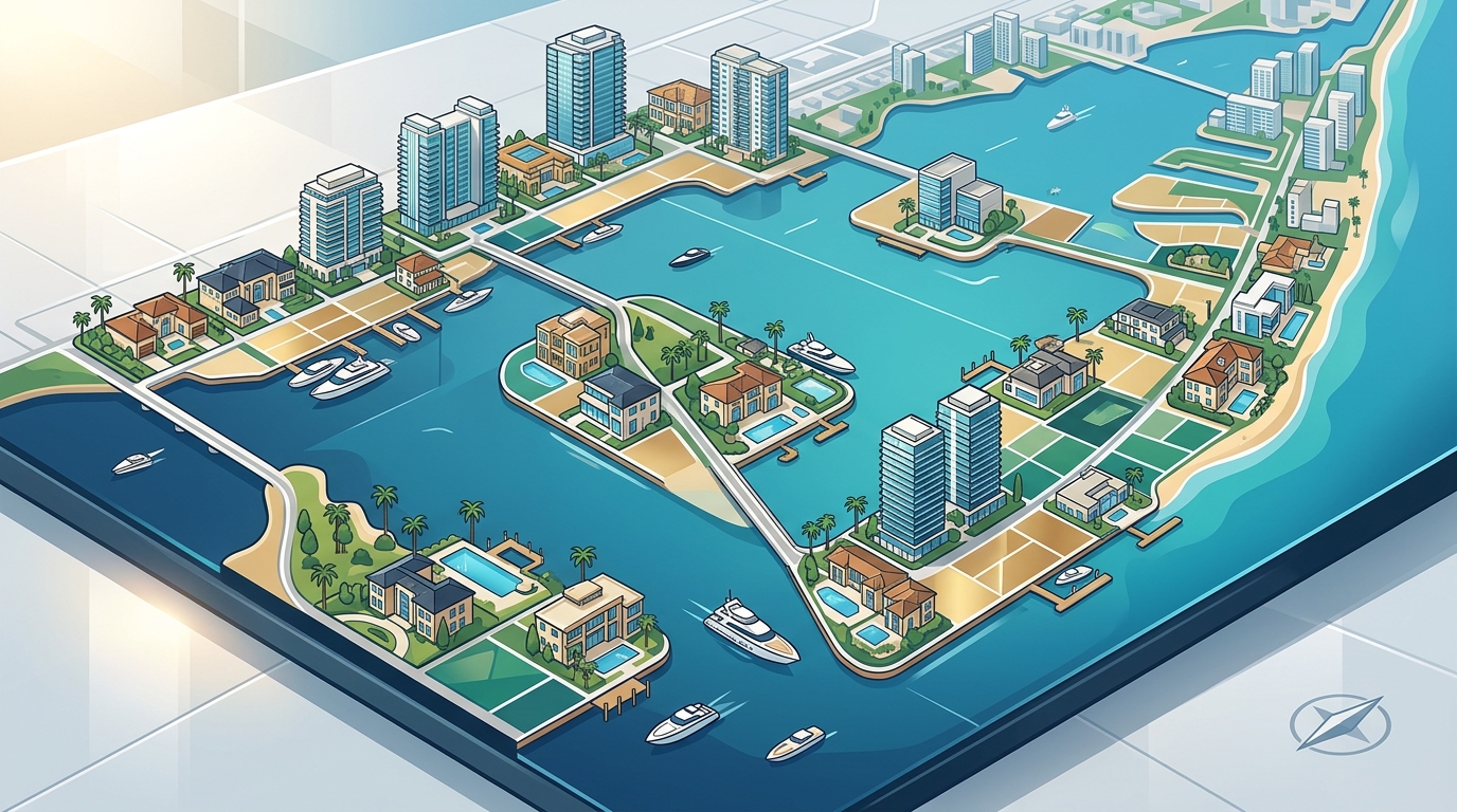Best Miami Luxury Waterfront Neighborhoods for Real Estate