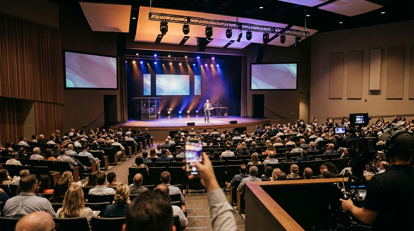 Event Venue in Leander with Stage Lighting and Sound Included