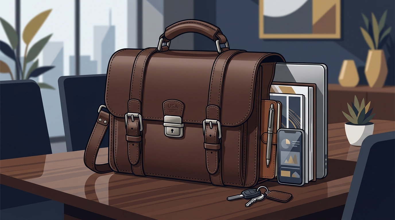 Best Leather Briefcases & Carryalls for Daily Professional Use