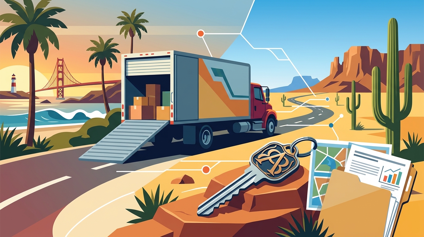 Best Real Estate Agent for California to Arizona Relocation