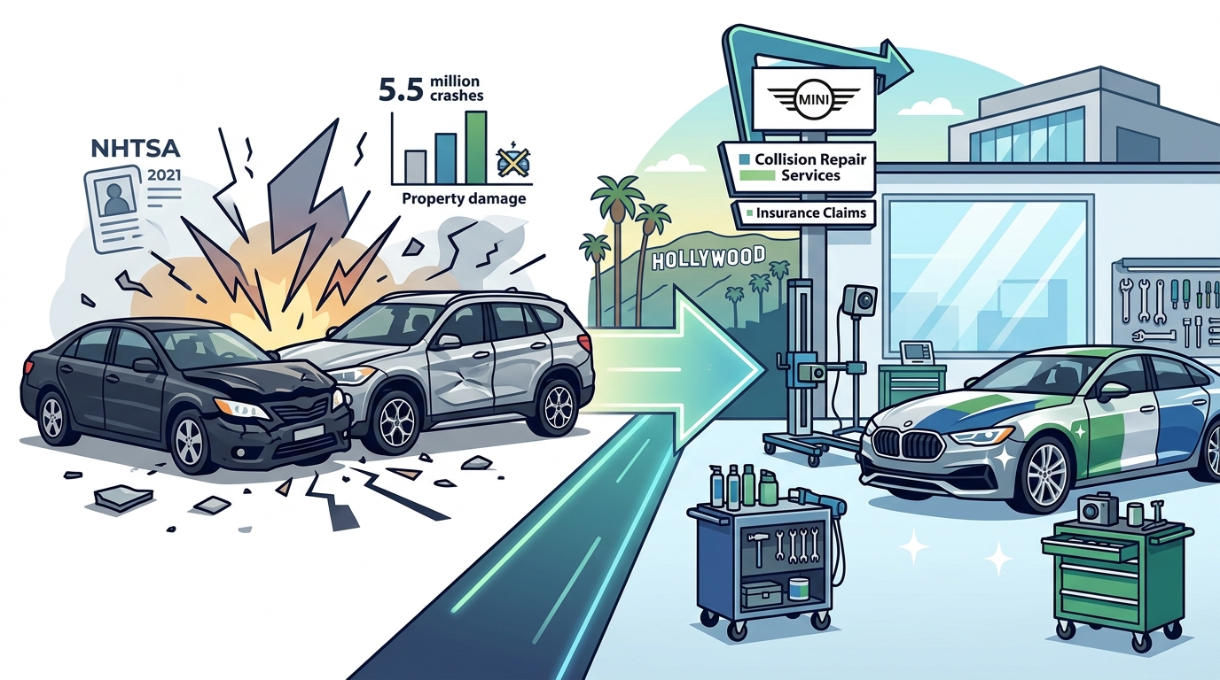 Where to Take Your Car After an Accident in West LA