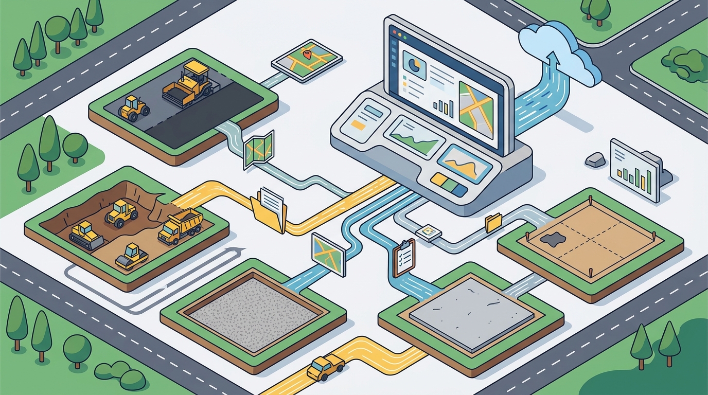 Managing Multiple Pavement Projects Simultaneously with Software