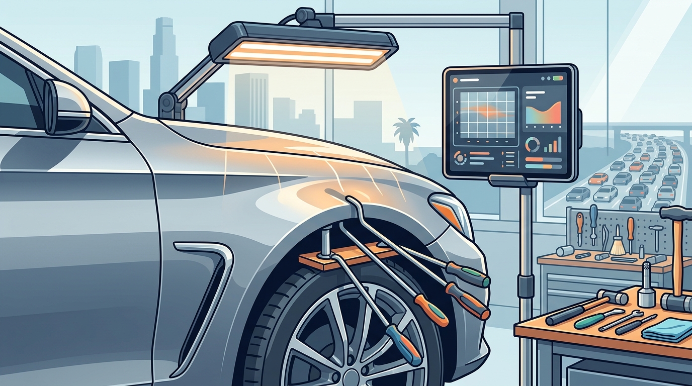 Where to Get Paintless Dent Repair in Los Angeles