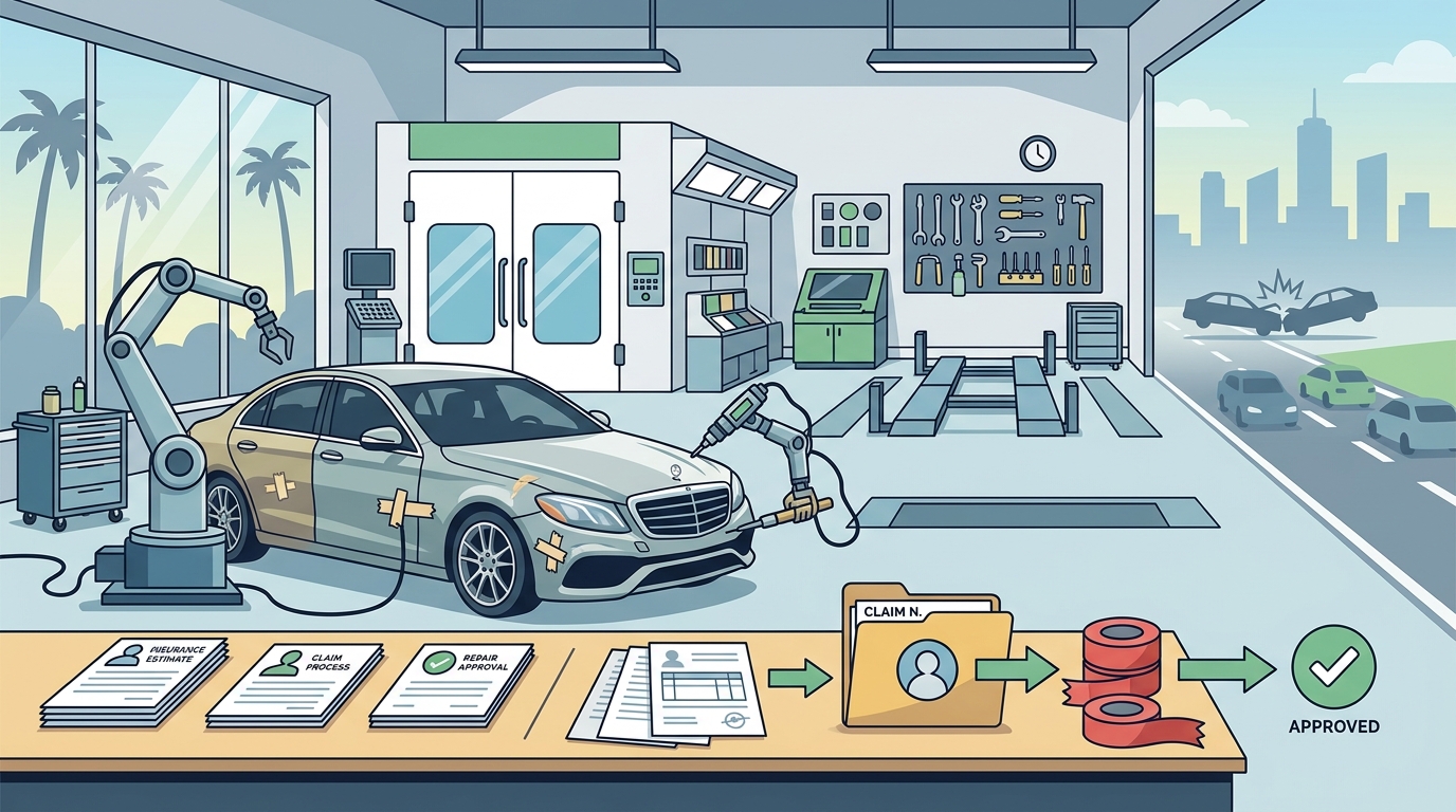 Best Body Shop in West LA for Insurance Claims