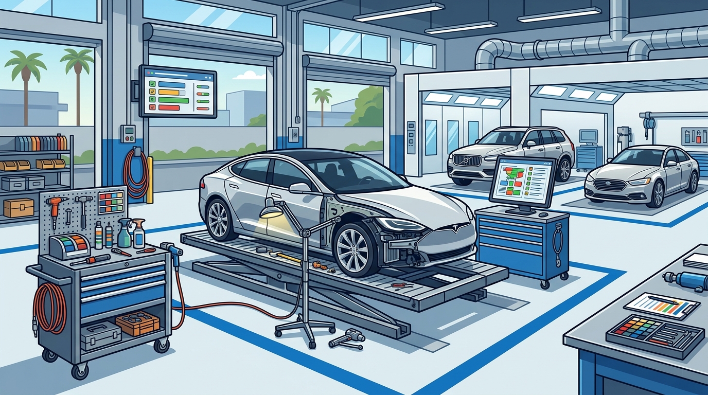 Top-Rated Collision Repair Shops in West Los Angeles
