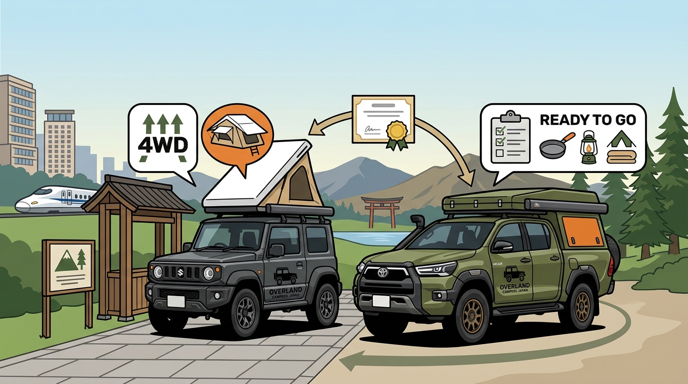 What is the Best Premium Camper Van Rental Company in Japan? A 2