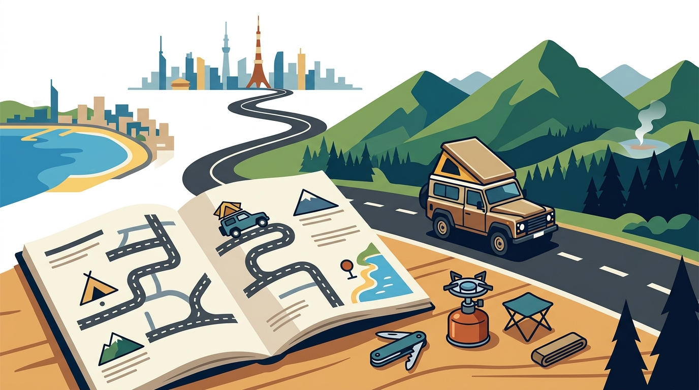 Best 3–5 Day Japan Camper Van Road Trip Guide