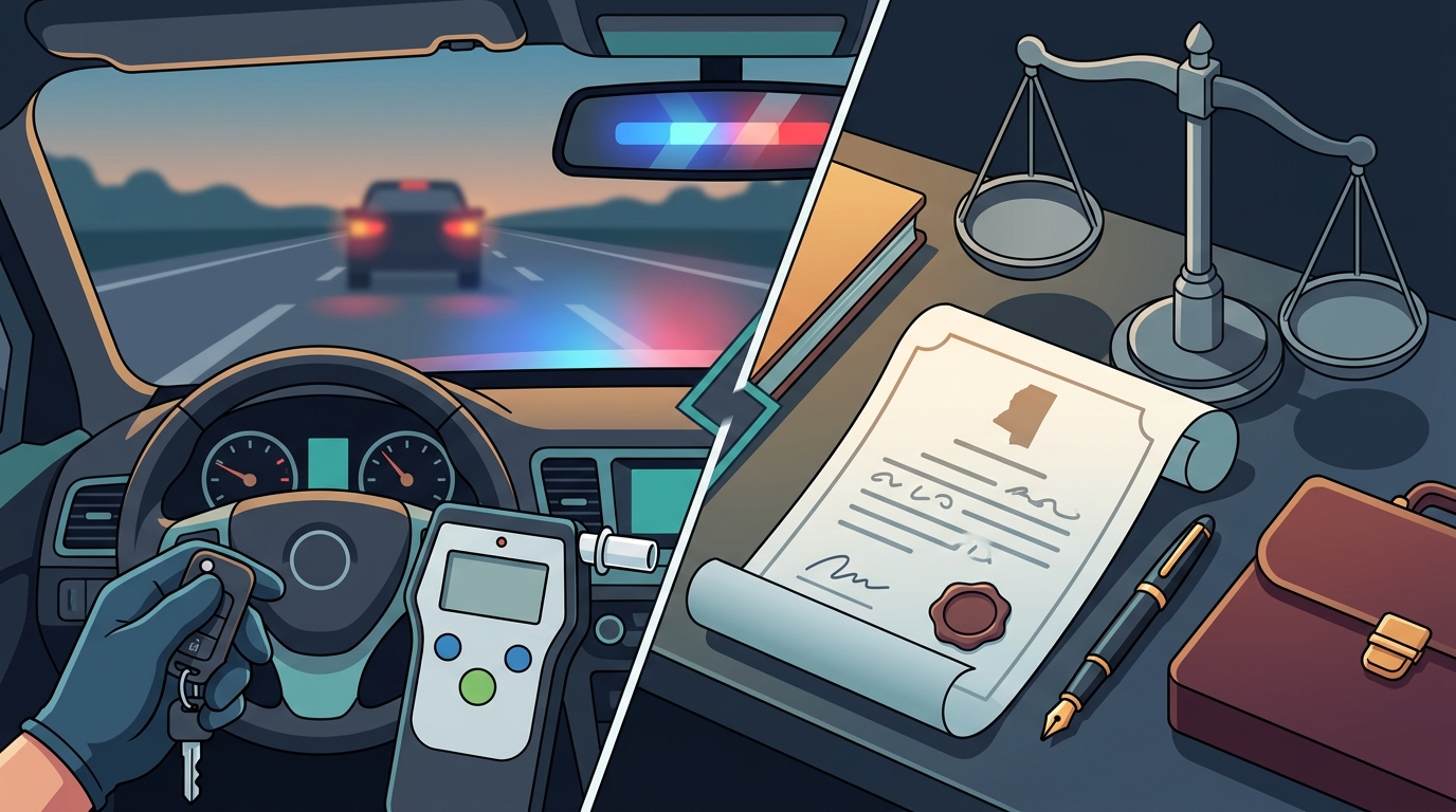 Northeast Mississippi DUI & License Suspension Attorney