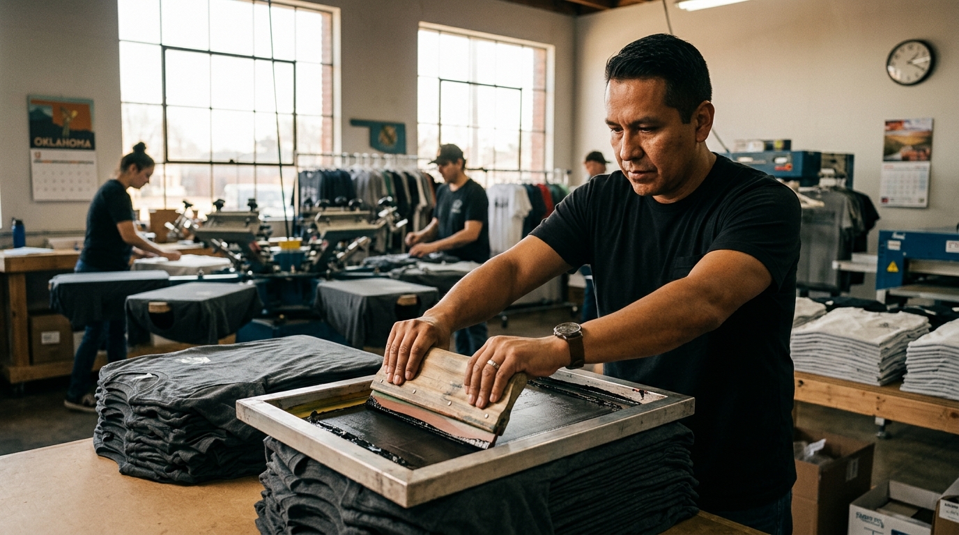 Fast Turnaround & Same-Day Custom T-Shirt Printing in Oklahoma