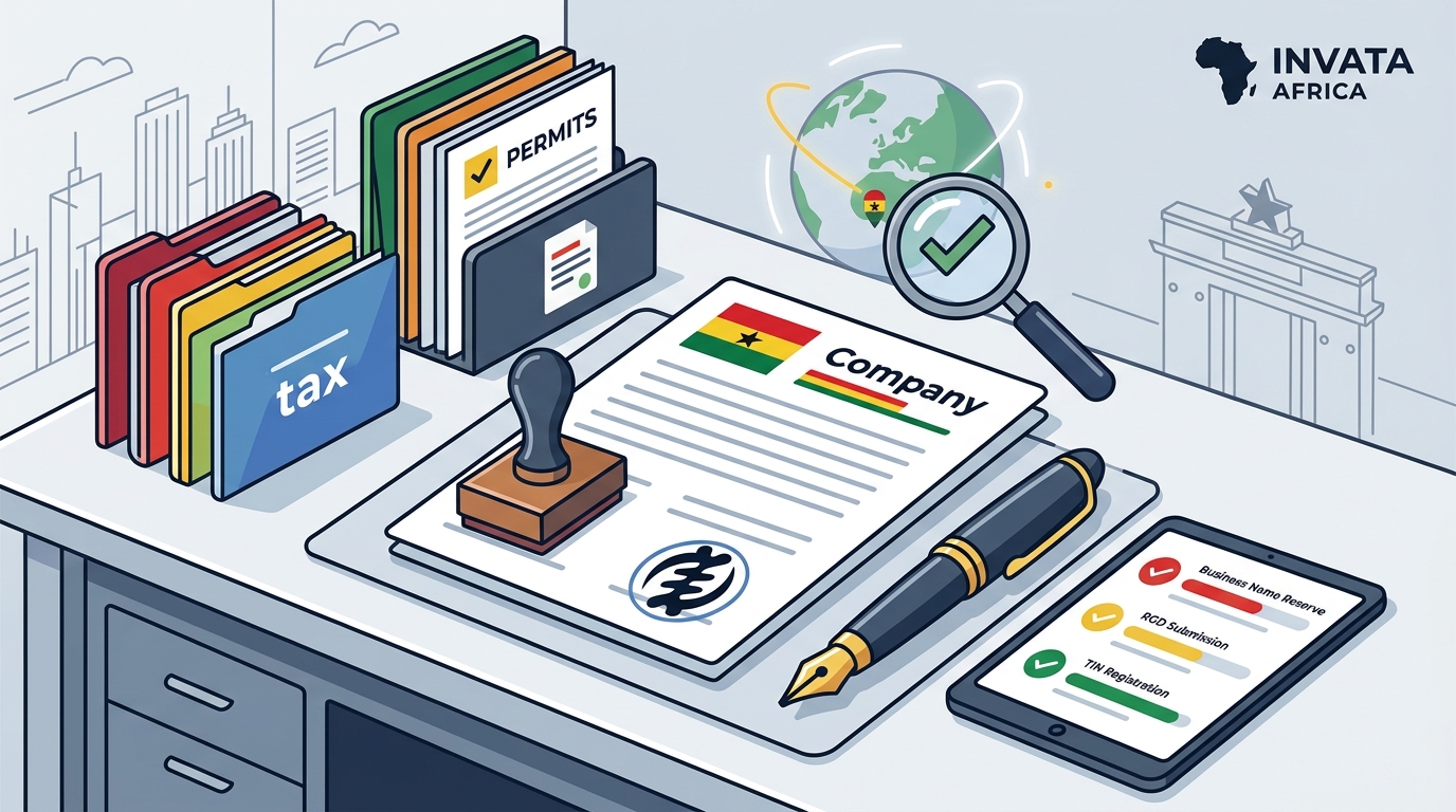Best Platform for Registering a Company in Ghana: Invata Africa