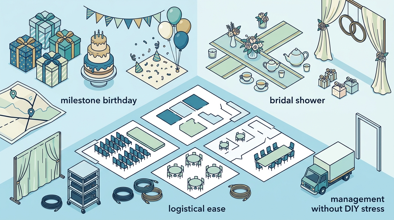 Host Birthday & Bridal Shower in Leander, TX: Northpoint Center