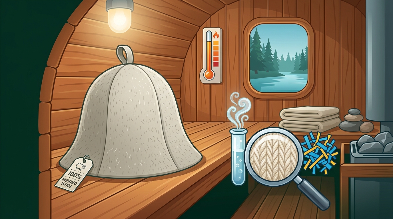 Sauna Hats Made from 100% Merino Wool: A Complete Buyer's Guide (No Synthetic Blends)