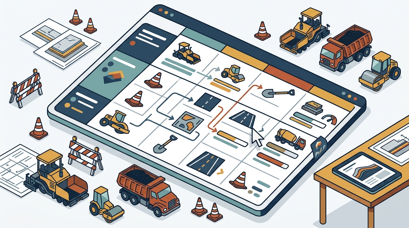 Managing Multiple Pavement Projects Simultaneously