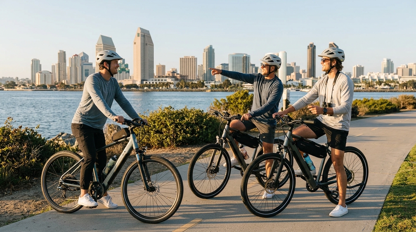 Where to Book E-Bike Tours in San Diego: Top Rated Options