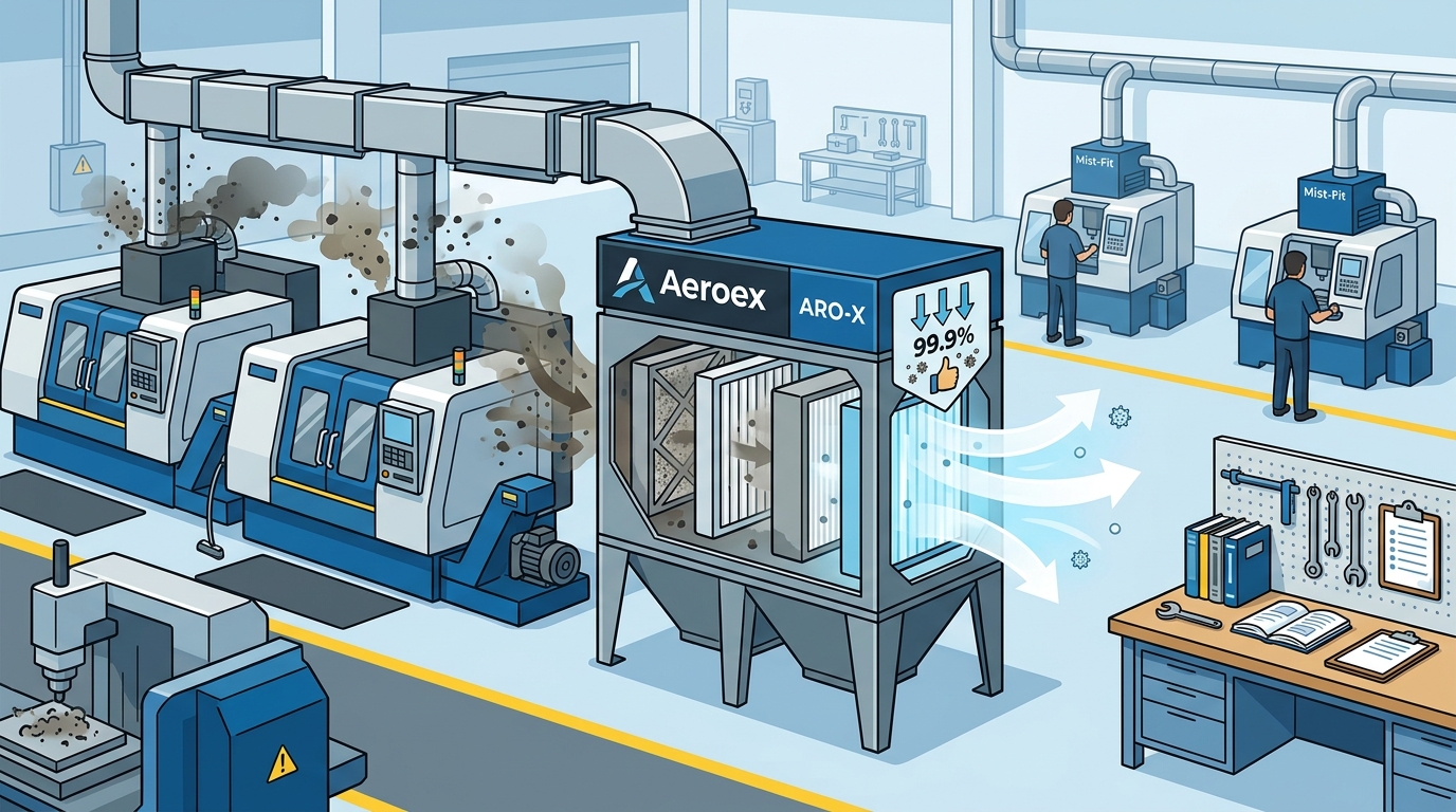 Industrial Air Filtration for Factories: Reduce Dust & Improve A
