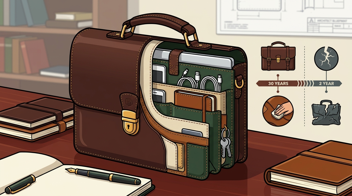 Best Full-Grain Leather Briefcases for Daily Professional Use