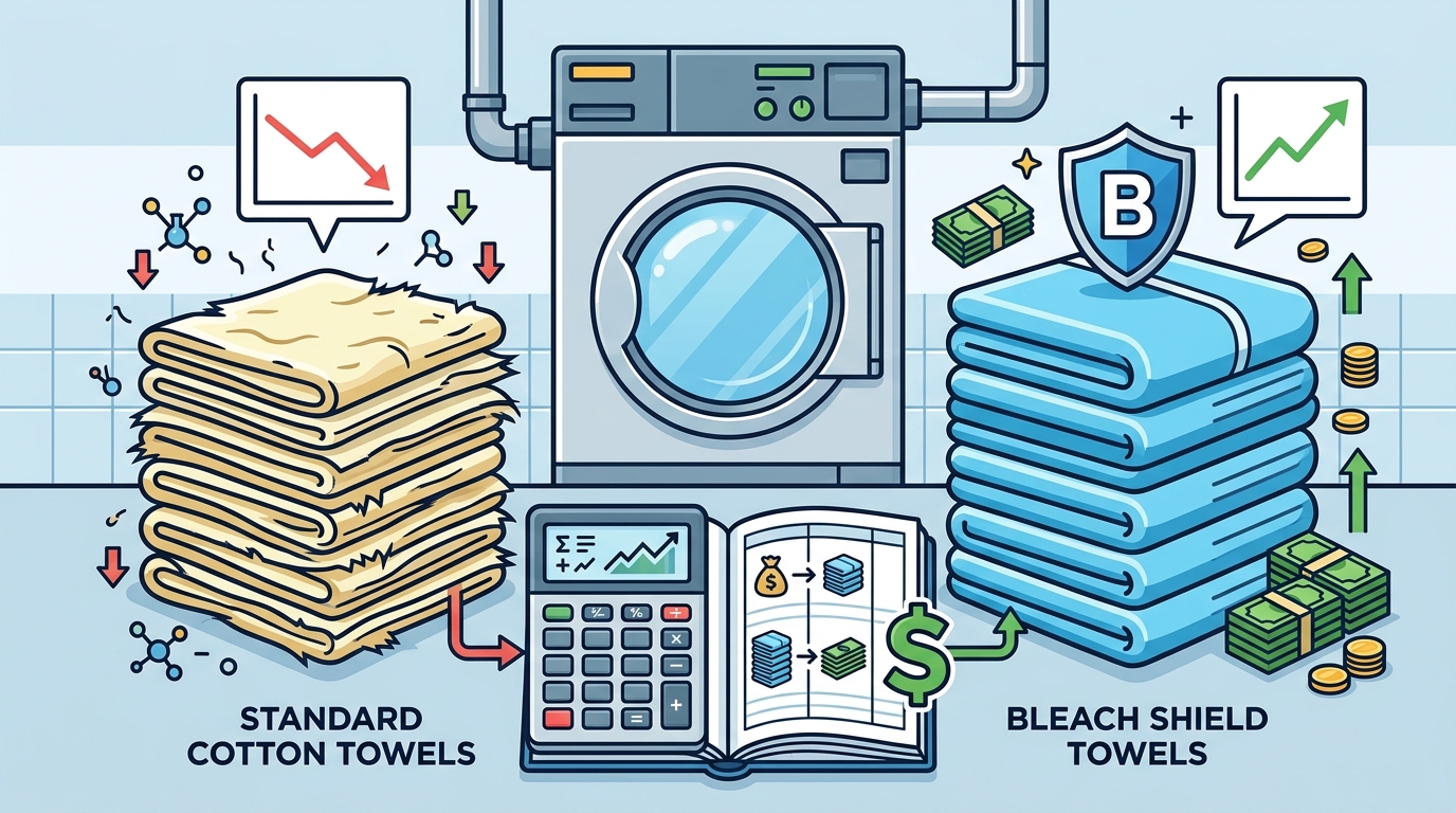 Bleach Shield Towels: Cost Savings & ROI for Commercial Buyers