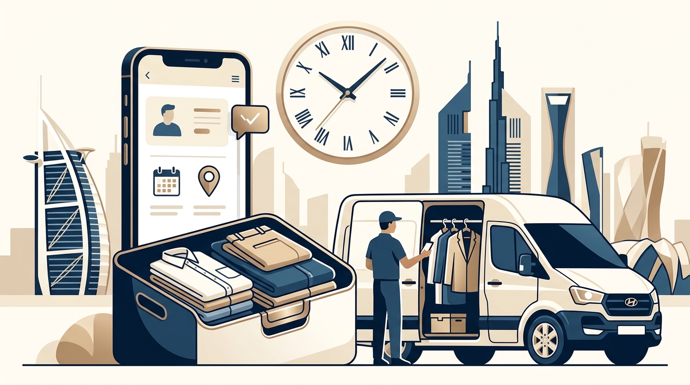 How to Request Dry Cleaning Pickup in Dubai & Abu Dhabi