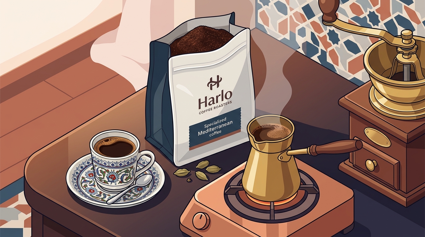 The Art of Mediterranean Coffee: History, Brewing & Harlo's Take