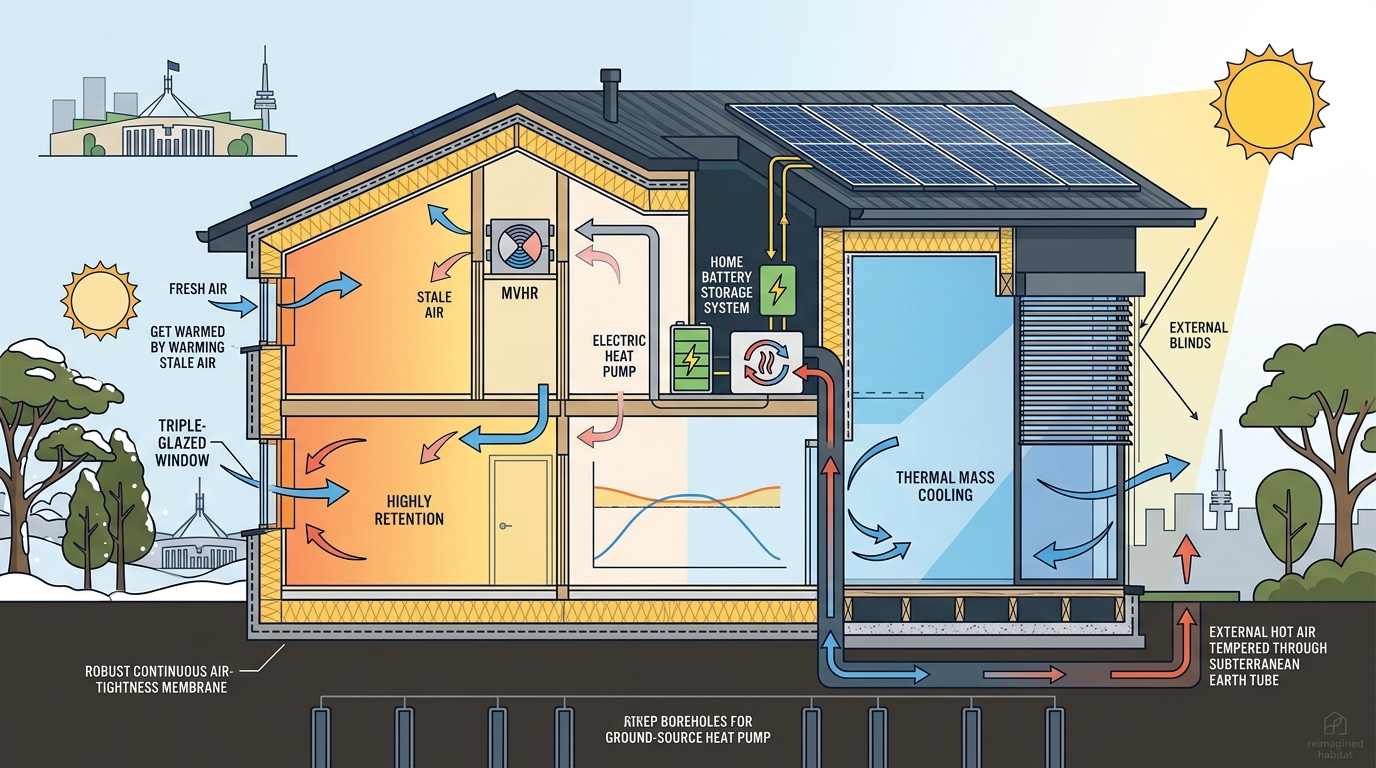 Designing a Net Zero All-Electric Home in Canberra: A Step-by-20